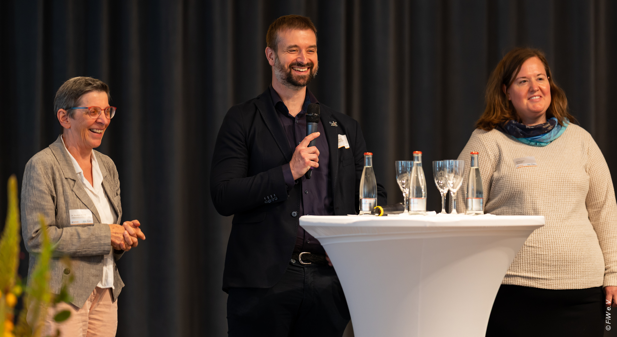 Diskussion nach den Vorträgen AMPHORE und RePhoRM. © FiW e. V.