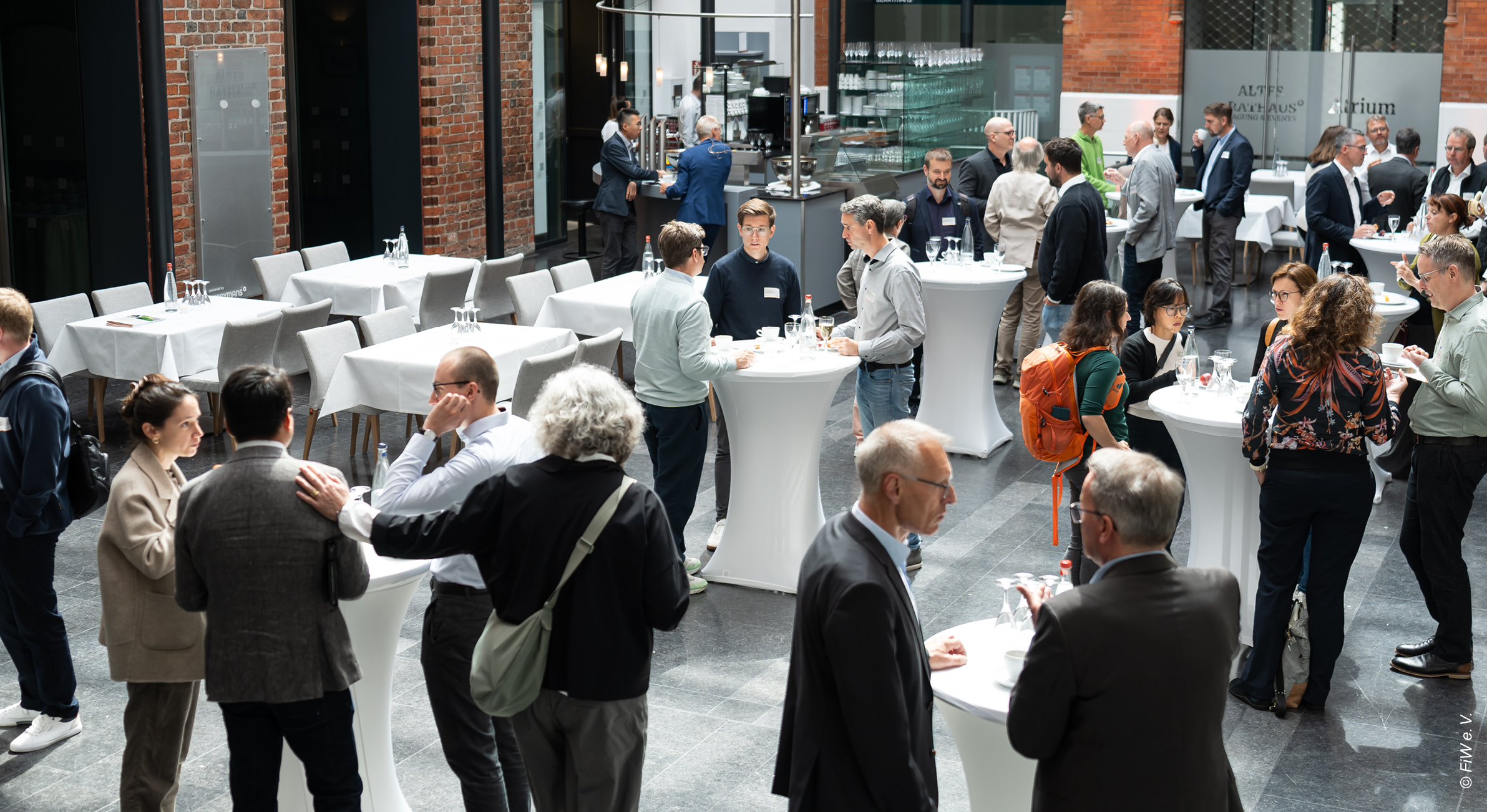 Coffee break at the Altes Rathaus, Hanover. © FiW e. V.